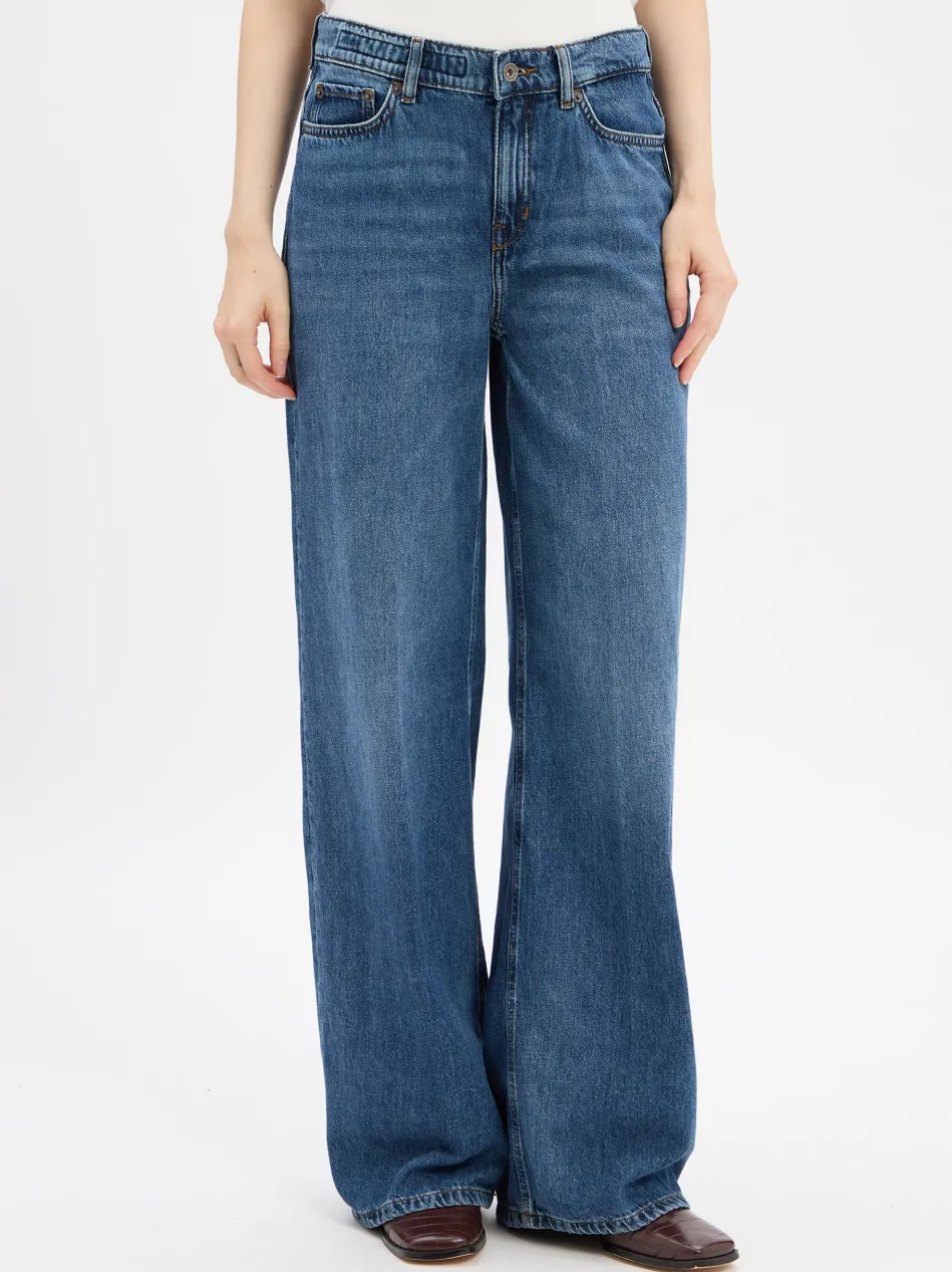 Damen Wide Fit Jeans - Flung