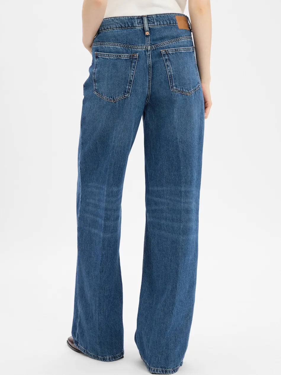 Damen Wide Fit Jeans - Flung