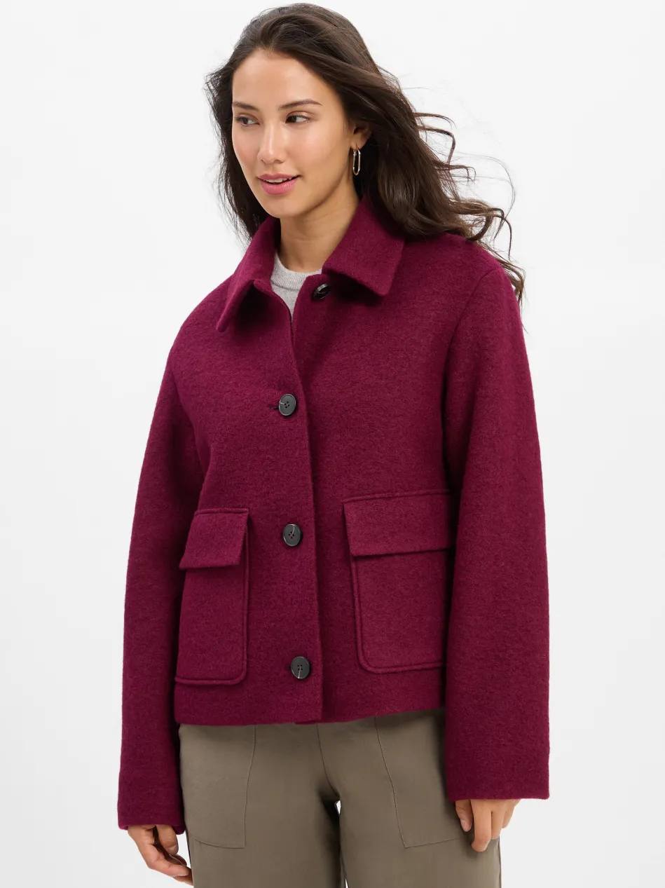 Damen Wolljacke