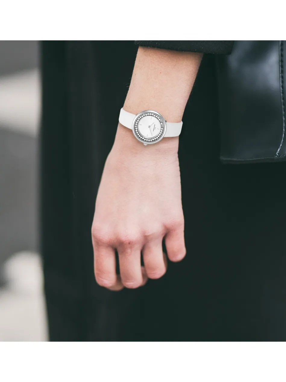 Damen Quarzuhr - Pearl