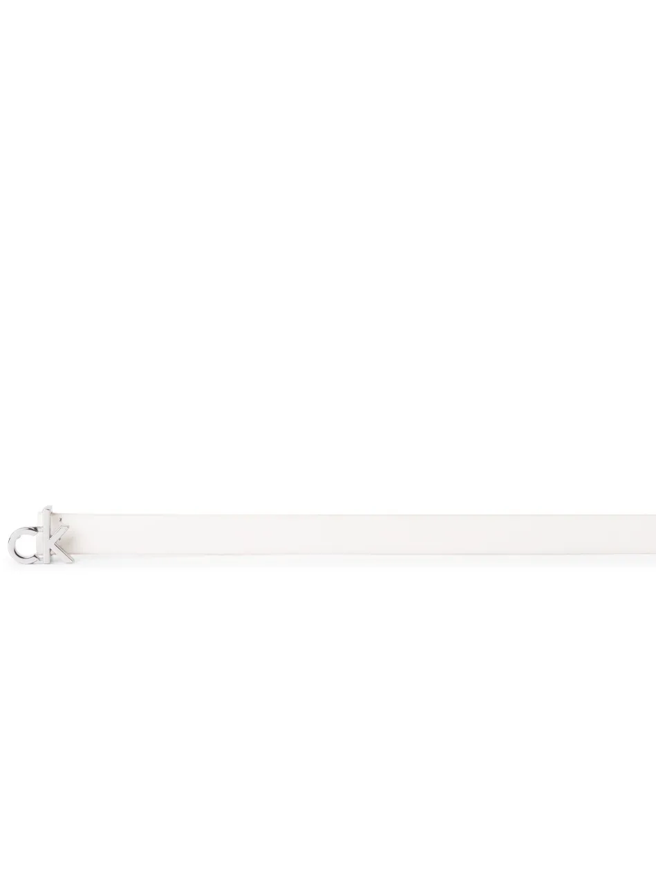 Damen Gürtel aus Nappaleder - CK Buckle Skinny Belt