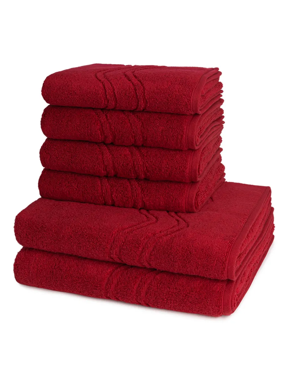 Handtuchset 6-teilig - Cashmere feeling