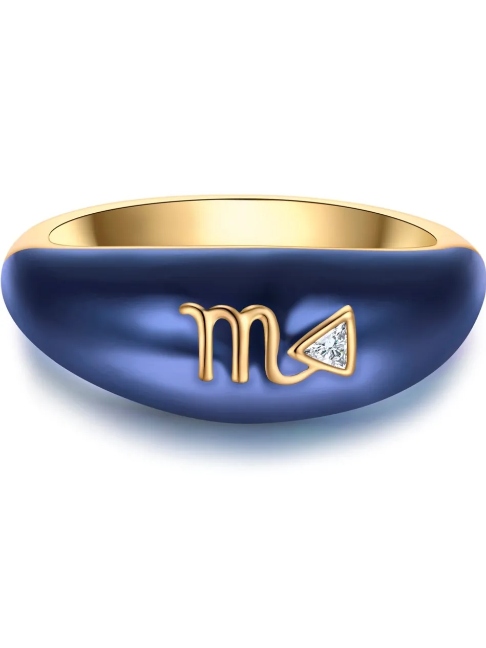 Damen Ring - Sternzeichen Skorpion